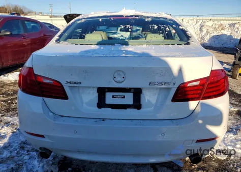 2015 BMW 535 Xi из США, поврежденный, VIN WBA5B3C58FD547783